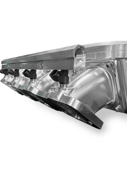 Granatelli Motor Sports ZILLA Silver Billet LS Manifold – 105MM Inlet -980105S