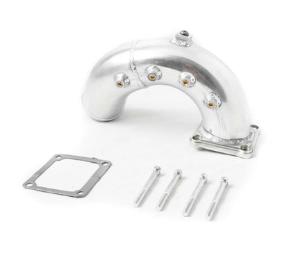 Rudy's Polished High Flow Intake Elbow Tube For 98.5-02 5.9 Cummins