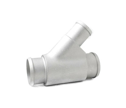 Rudy's Raw Weldless Dual Radiator Coolant Y-Pipe For 13-19 6.7 Cummins