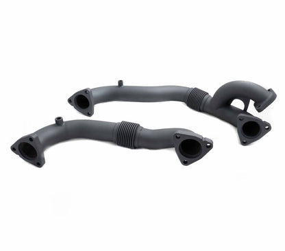 Rudy's High Temp Coated Heavy Duty Thick Wall Up Pipe Kit For 08-10 6.4 Powerstroke