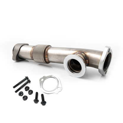 Rudy's HD Bellowed Y-Pipe & Passenger Side Up Pipe For 2004.5-2007 Ford 6.0 Powerstroke