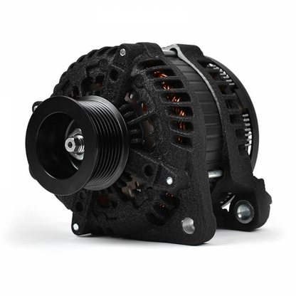 XDP Wrinkle Black HD High Output Alternator XD352