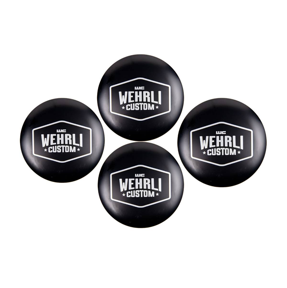 Wehrli 19+ Honda Talon Billet Hub Cap Kit for OEM Wheels