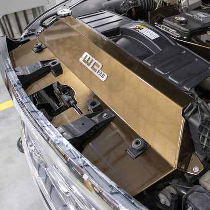 Wehrli 13-18 Cummins Fabricated  Radiator Cover