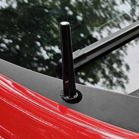 Wehrli 20-25 Chevy Silverado Billet TIG Torch Stubby Antenna