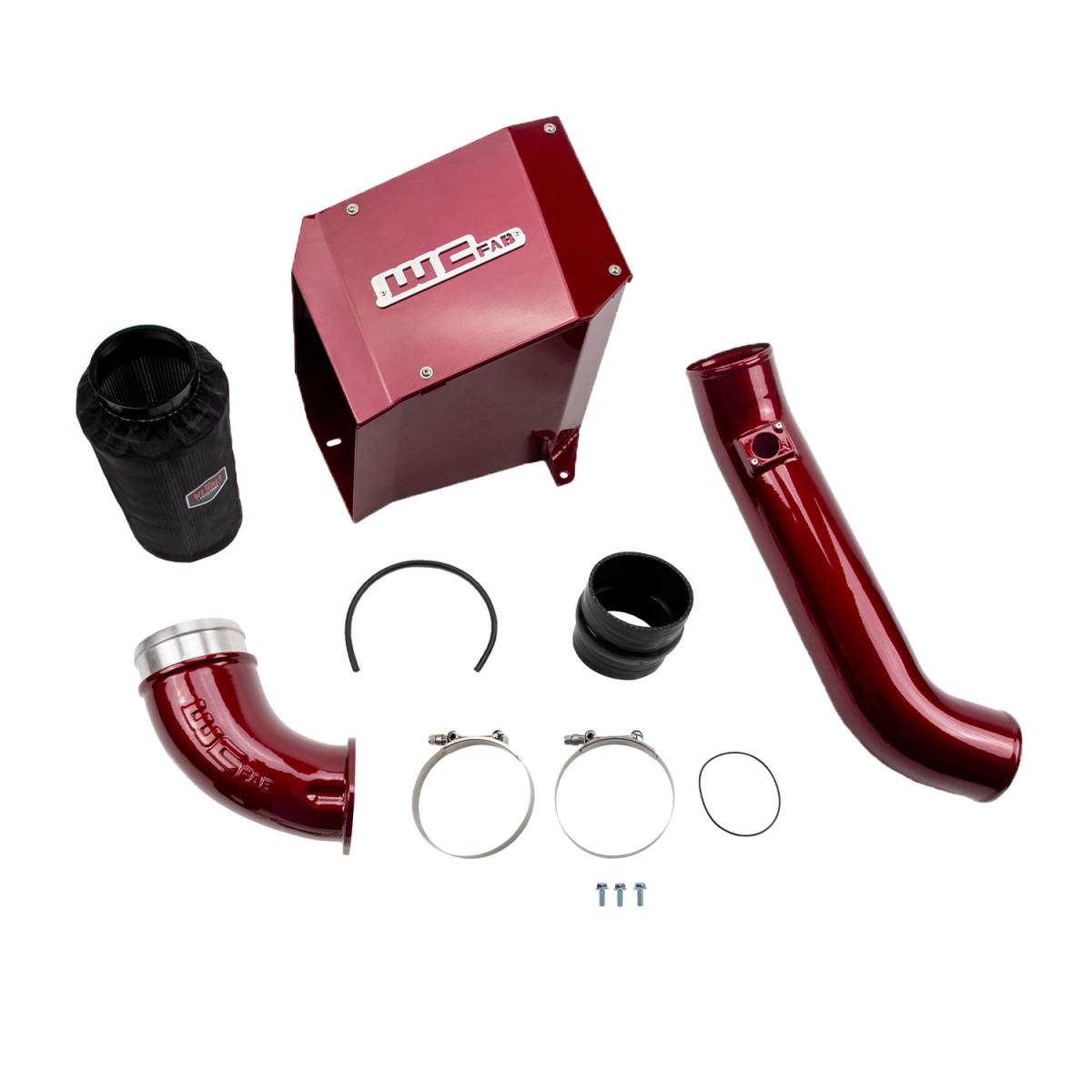 Wehrli 01-04 Duramax LB7 4in Intake Kit with Air Box Stage 2