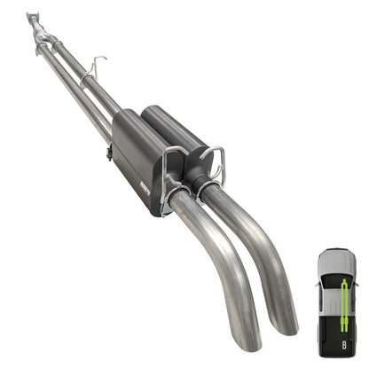 Ford, 2011-2016, 6.2L - MPI Bullnoze Exhaust Series