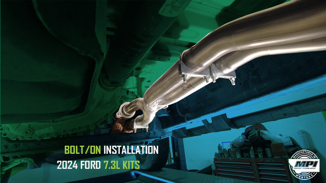 Ford, 2017-2026, 6.2L, 6.8L, 7.3L, Clamp/On - MPI Exhaust Cat-Back Dual Exhaust Kits