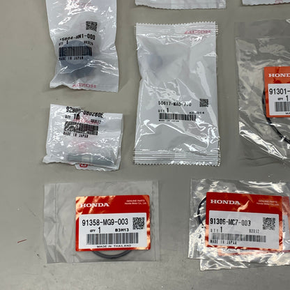 HONDA OEM 40 PACK! Miscellaneous Bulk Parts Lot for ATV or SIde-by-Side Dirt Bike
