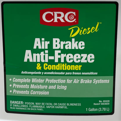 CRC Diesel Air Brake Anti-Freeze & Conditioner Winter Protection 1 Gallon 1003820