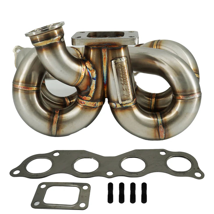 BULL BOOST K-Series FG2/FA5 T3 Ramhorn Turbo Manifold (K20/K24 Bottom Mount – Civic Si / EG / EK)