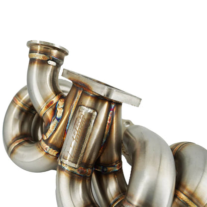 BULL BOOST K-Series FG2/FA5 T3 Ramhorn Turbo Manifold (K20/K24 Bottom Mount – Civic Si / EG / EK)