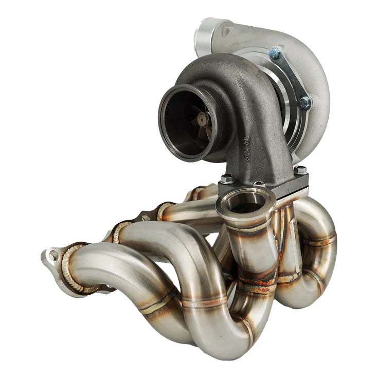 BULL BOOST K Series FG2 FA5 T3 .82 Turbo Manifold Kit – Ramhorn Design | K20 K24 K Swap (EG/EK Civic Si)
