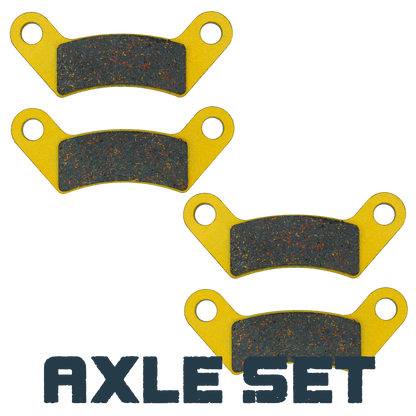 Cushman Hauler, Refesher, Shuttle, Titan XD  2009-2025 Ceramic Brake Pad Set