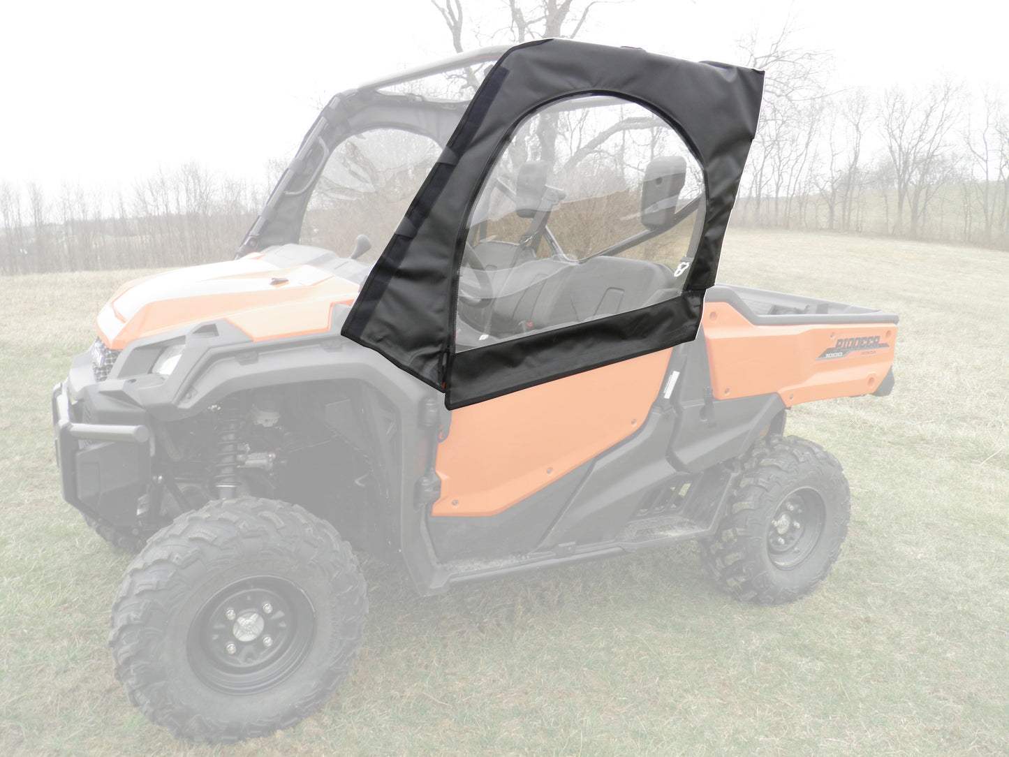 Honda Pioneer 1000 - Full Cab Enclosure for Hard Windshield (Upper Doors)
