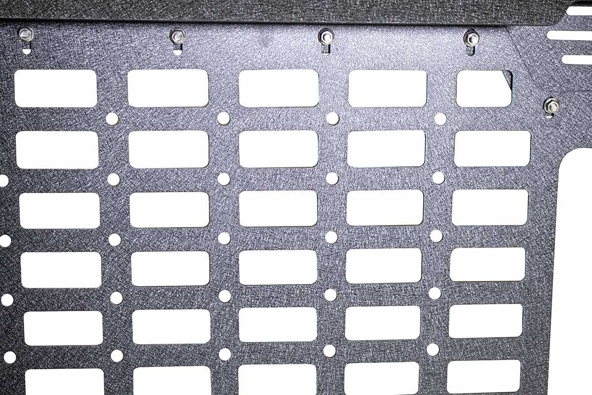 Fishbone Offroad Chase Rack Molle Window Panel for 2020 & Up Jeep Gladiator FB21262