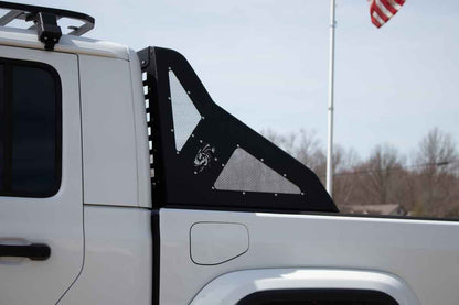 Fishbone Offroad Chase Rack & Molle Window Panel for 2020 & Up Jeep Gladiator FB21246