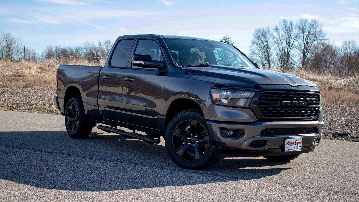 Fishbone Offroad Oval Side Steps for 2019 & Up Dodge Ram 1500 QUAD CAB FB21374