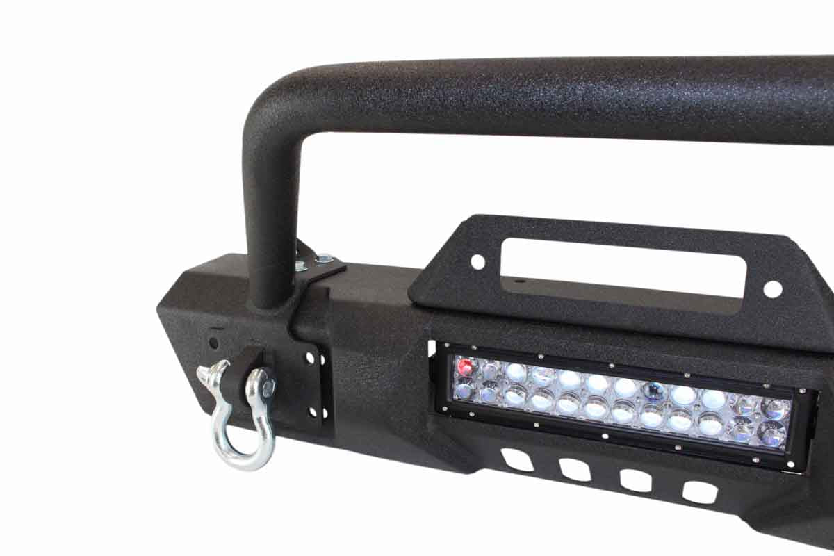 Fishbone Offroad Front Stubby Winch Bumper 2007-2018 Jeep Wrangler FB22004