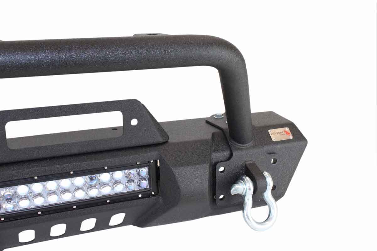 Fishbone Offroad Front Stubby Winch Bumper 2007-2018 Jeep Wrangler FB22004