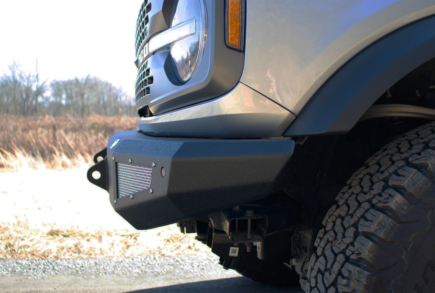 Fishbone Offroad Steelhead Front Bumper for 2022 & Up Ford Bronco FB22359