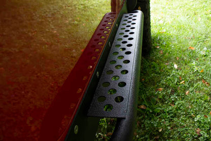 Fishbone Offroad Rock Slider with Tube Step for 2004-2006 Jeep Wrangler Unlimited FB23085