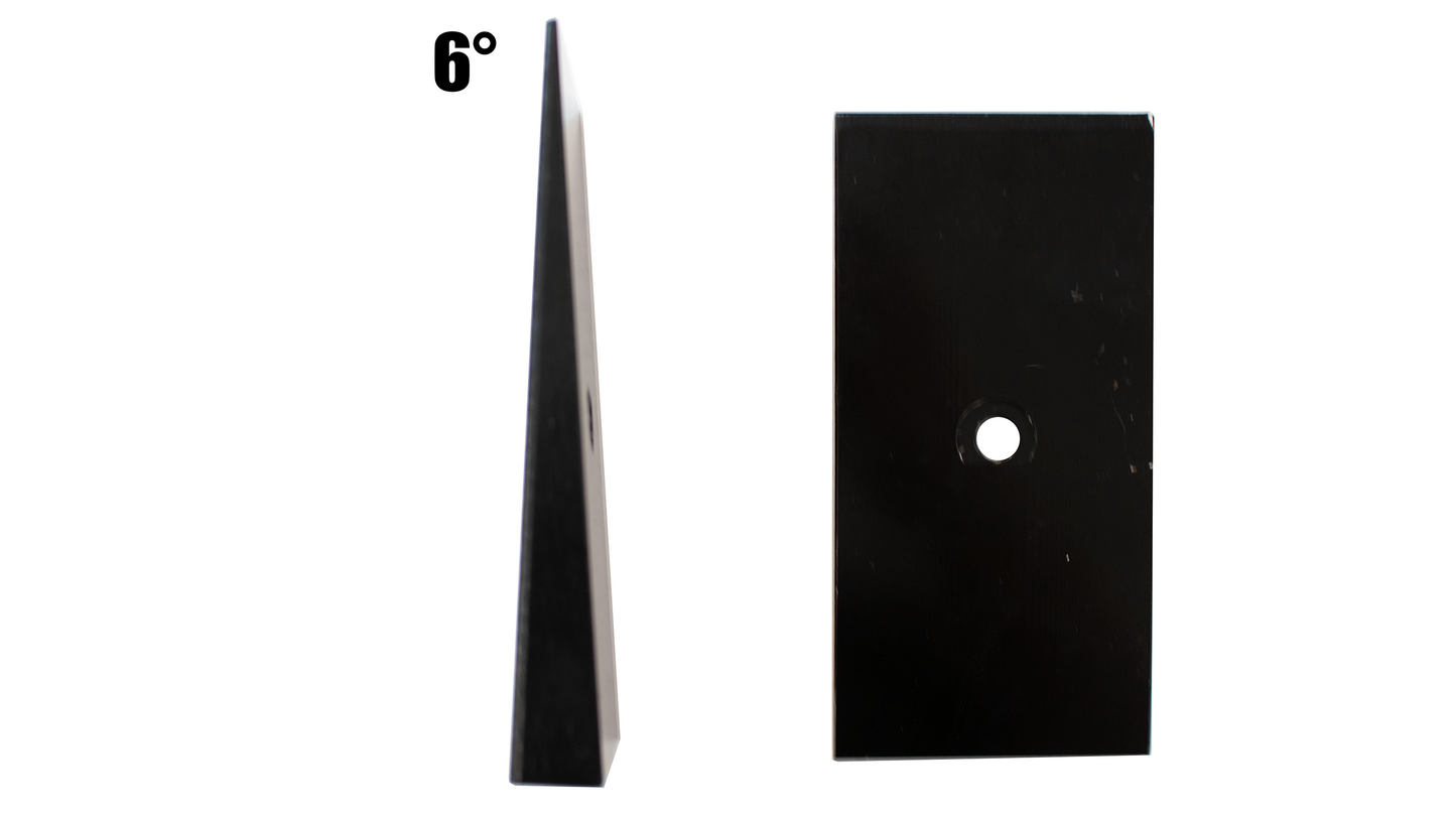 Fishbone Offroad 2.5, 4, 6 & 8 Degree Leaf Spring Shim