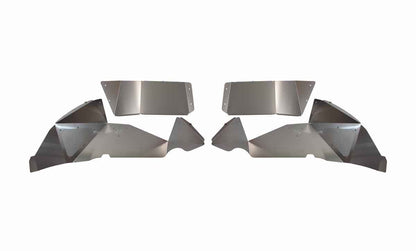 Fishbone Offroad 2018-Current Jeep Wrangler JL Raw Aluminum Inner Fenders - Legacy Model - Set FB33108
