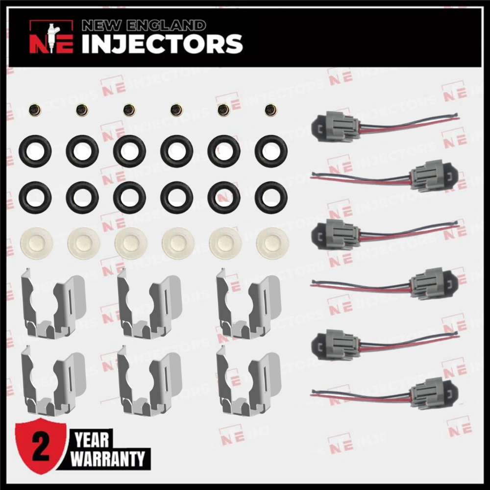 Bosch FBJC100 Injector Rebuild Kit Connectors Clips INFINITI Nissan 3.0L 3.5L