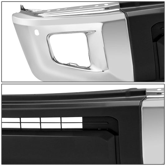 2014-2021 Toyota Tundra SR5 Chrome Front Bumper Cover w/ Parking Assist