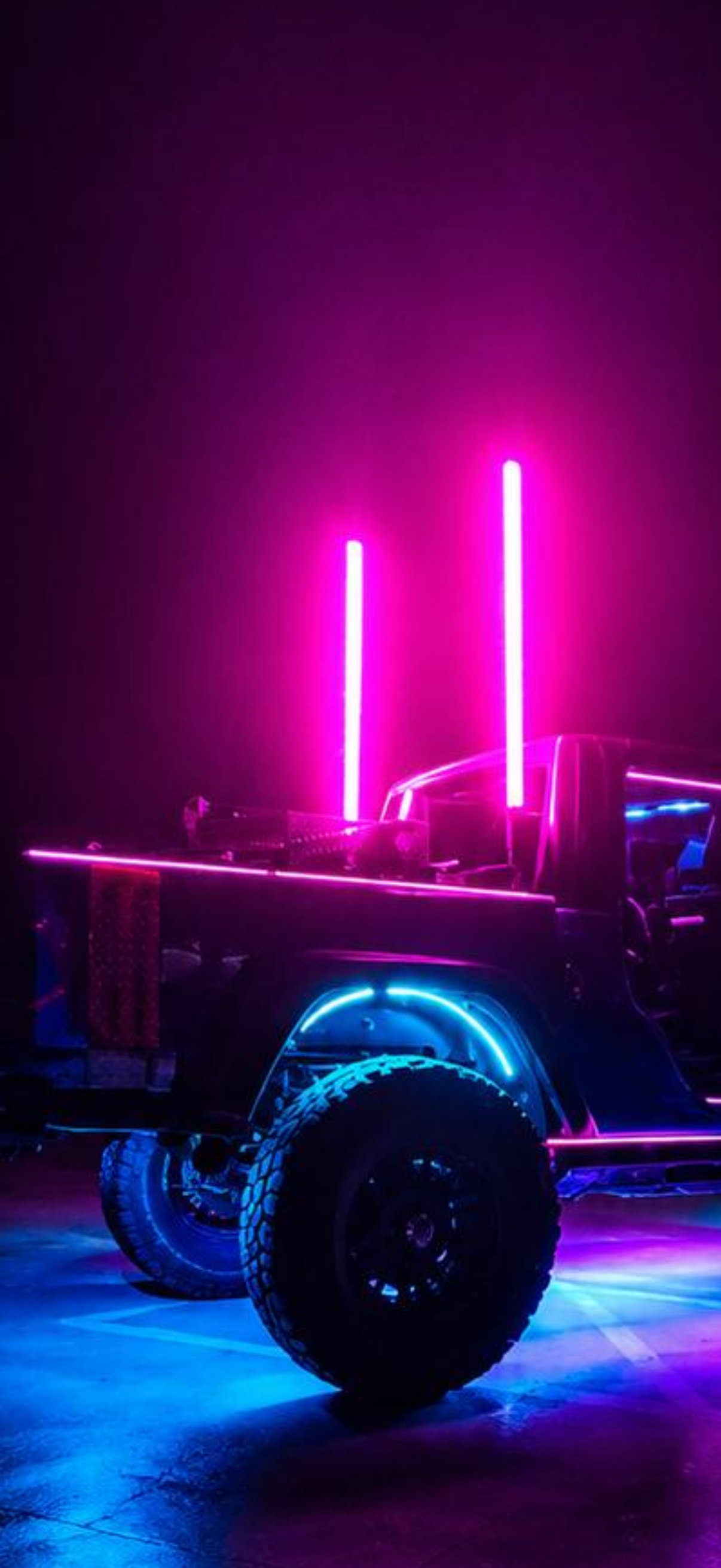 Shoreline Offroad Pro Series Fat RGBIC 3’ Whip Lights