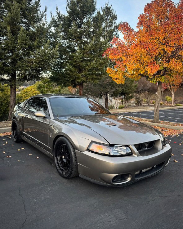 Whistler SK11 Satin Black Face / Gloss Black Lip Wheels – Set of 4