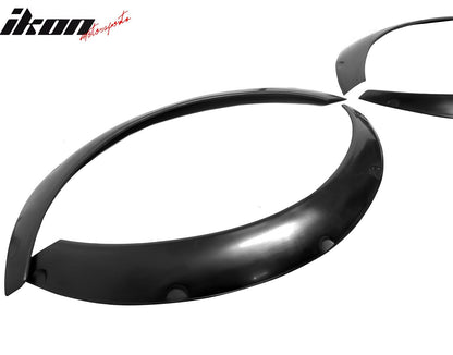 Fender Flares For 1984-1992 BMW E30 3-Series Coupe PU Black MDP Style