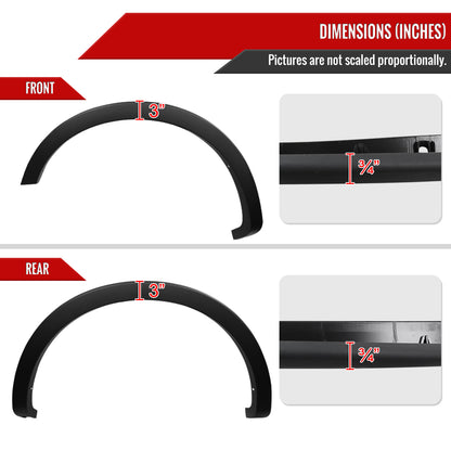 2004-2008 Ford F-150/ 2007-2008 Lincoln Mark LT Styleside Factory OE Style Fender Flares