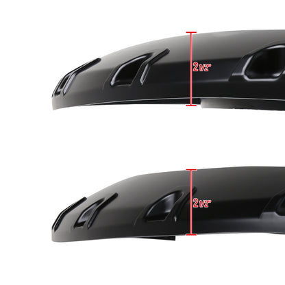 2004-2008 Ford F-150/ 2007-2008 Lincoln Mark LT Styleside Smooth Rivet Style Fender Flares
