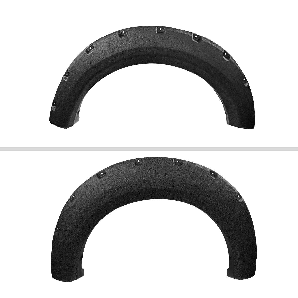 2009-2014 Ford F-150 Styleside Textured Rivet Style Fender Flares
