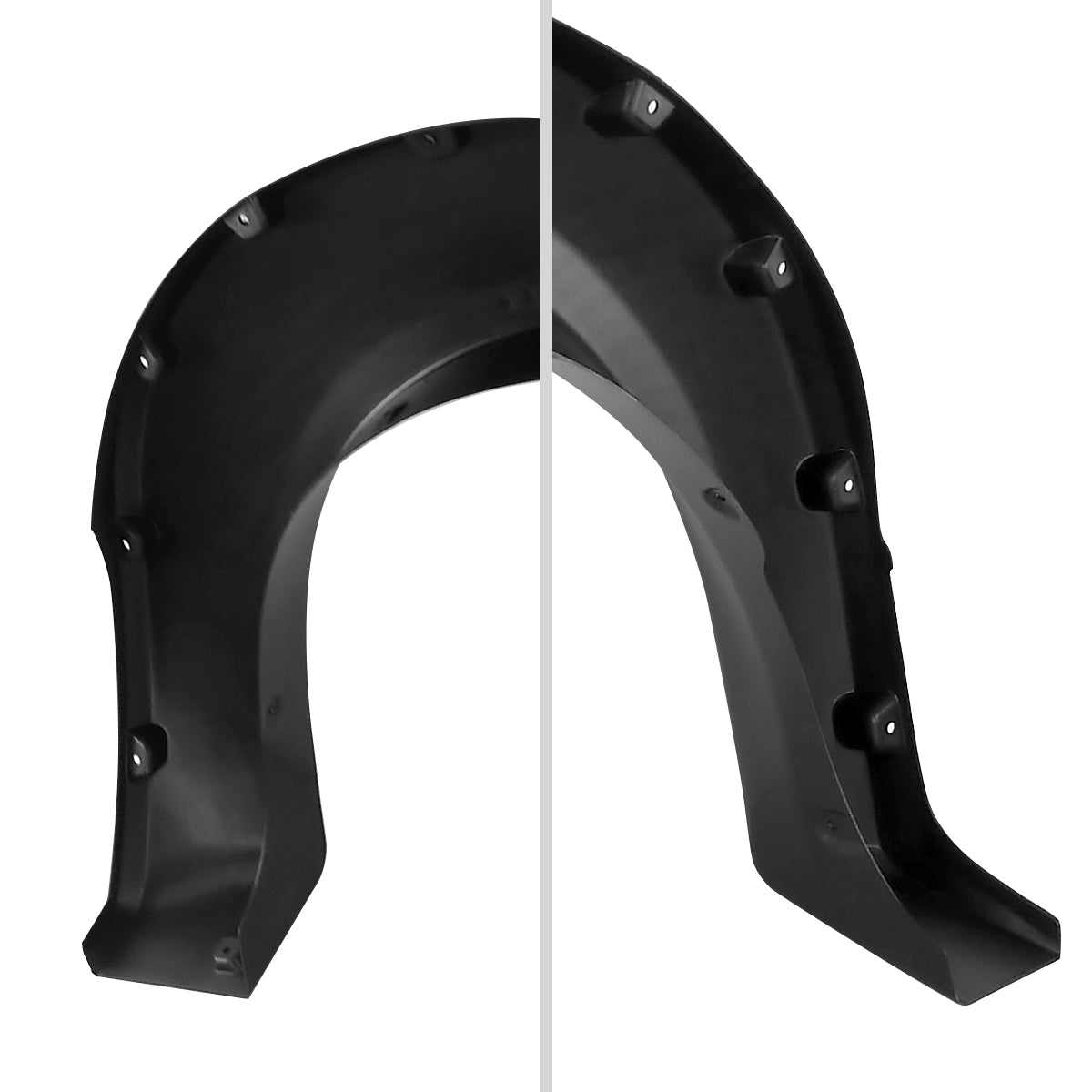 2009-2014 Ford F-150 Styleside Smooth Rivet Style Fender Flares