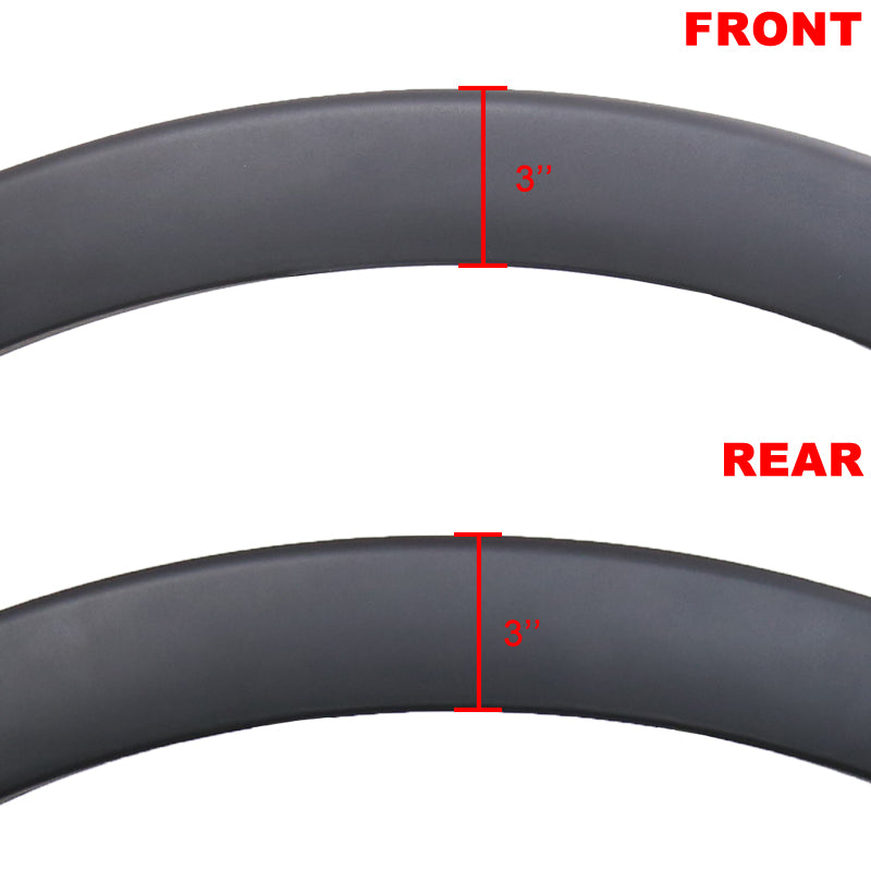 2004-2008 Ford F-150 Flareside Smooth Factory OE Style Fender Flares