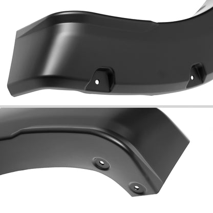 2023-2024 Ford F250 F350 Matte Black Rivet Style Fender Flares