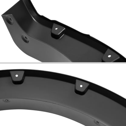 2023-2024 Ford F250 F350 Matte Black Rivet Style Fender Flares