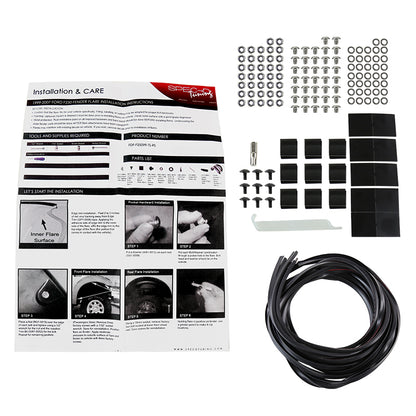 1999-2007 Ford F-250/F-350 SuperDuty Textured Rivet Style Fender Flares