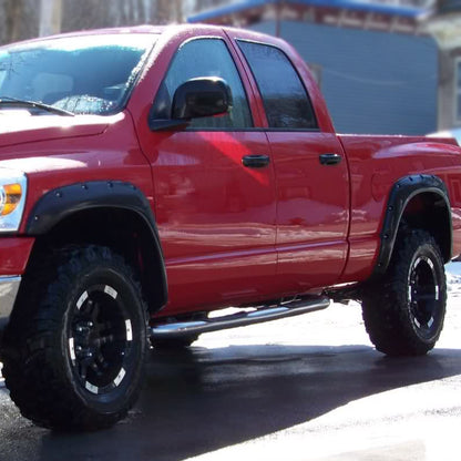 2002-2009 Dodge RAM 1500/2500/3500 Smooth Rivet Style Fender Flares
