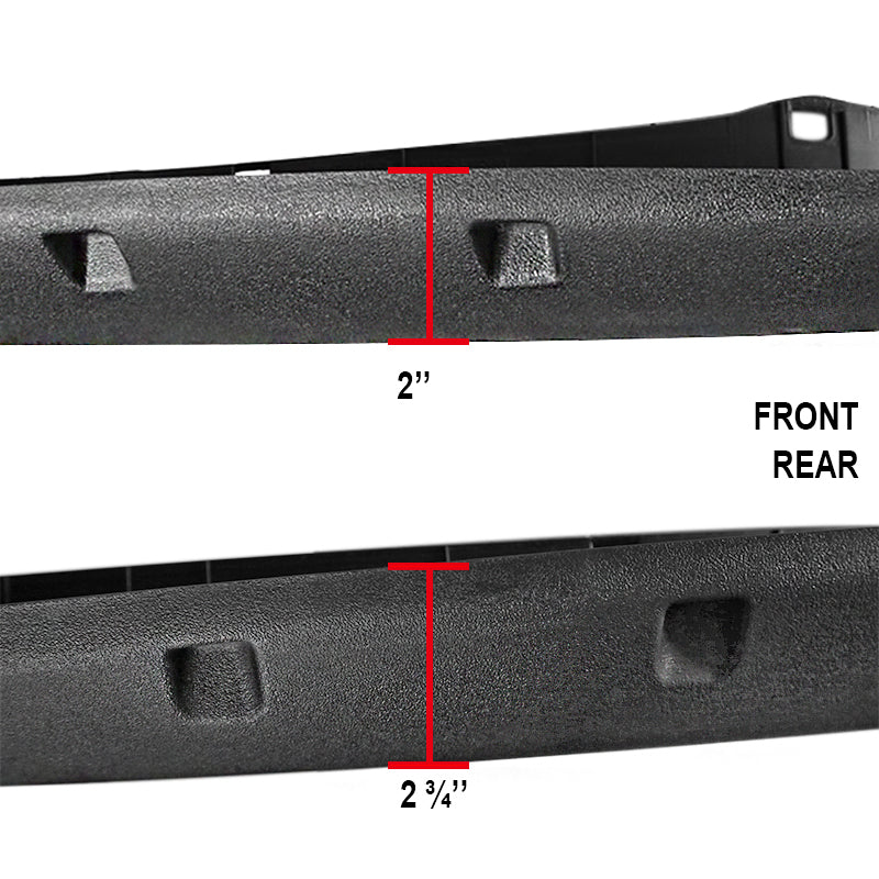 2002-2008 Dodge RAM 1500/ 2003-2009 RAM 2500 3500 Rough Textured Rivet Style Fender Flares