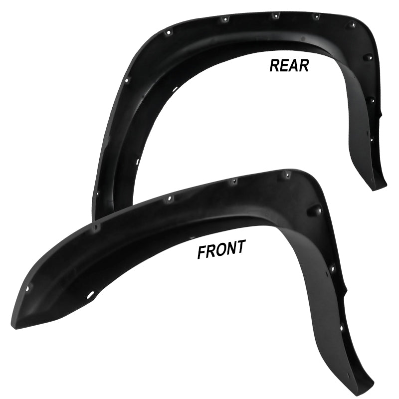 2002-2009 Dodge RAM Smooth Rivet Style Fender Flares