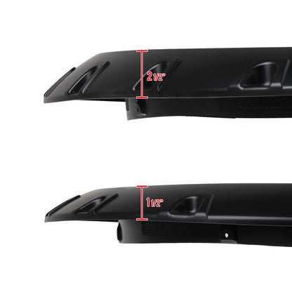 2009-2018 Dodge RAM 1500 / 2019-2021 Dodge RAM Classic Fleetside Smooth V2 Rivet Style Fender Flares