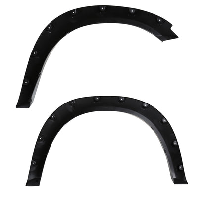 2009-2018 Dodge RAM 1500 / 2019-2021 Dodge RAM Classic Fleetside Smooth V2 Rivet Style Fender Flares