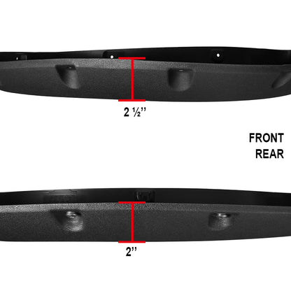 2010-2017 Dodge RAM 2500/3500 Textured Rivet Style Fender Flares