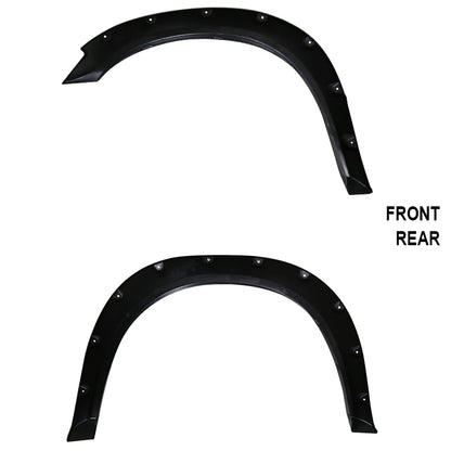 2010-2017 Dodge RAM 2500/3500 Textured Rivet Style Fender Flares