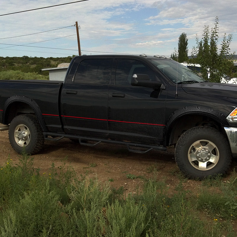 2010-2017 Dodge RAM 2500/3500 Textured Rivet Style Fender Flares