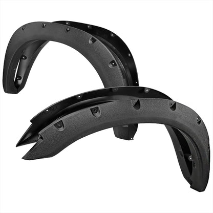 2010-2017 Dodge RAM 2500/3500 Textured Rivet Style Fender Flares